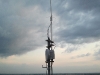 antena X-50 w nowej lokalizacji